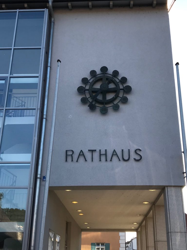 Rathaus in Bruck in Bayern
